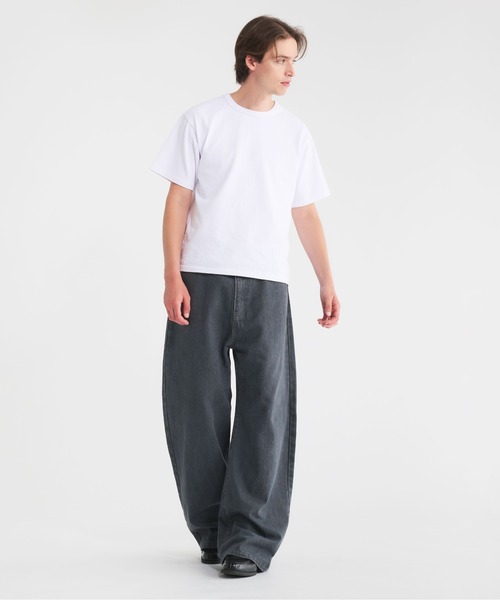 Regen Glanz ジーンズ curve denim pants/カーブデニム メンズ