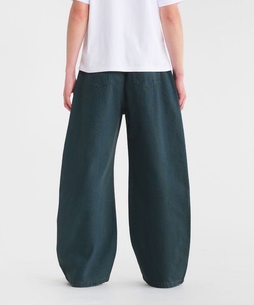 Regen Glanz ワイドパンツ ジーンズ curve denim pants/カーブデニム