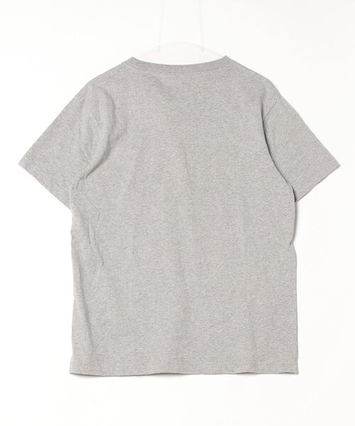 「Champion」 刺繍半袖Tシャツ L グレー メンズ