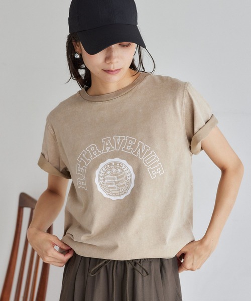 tシャツ BARNYARDSTORM / ヴィンテージカレッジＴ レディース