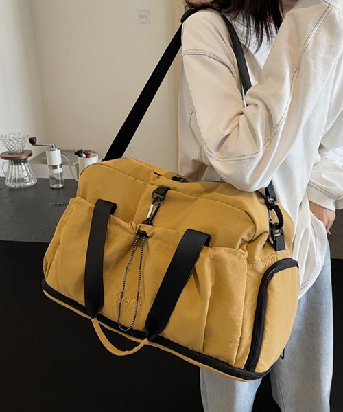 Lace Ladies（レースレディース） ボストンバッグ 2WAY 多ポケット 大