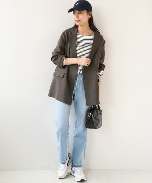 relume ダークブルー テーラードジャケット relume ダークブルー テーラードジャケット JOURNAL STANDARD