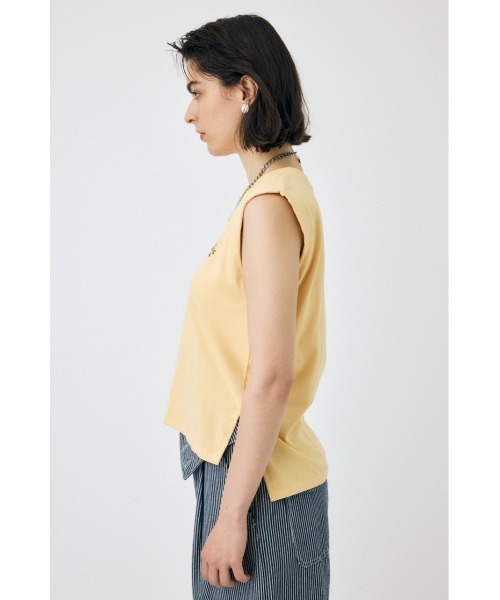 MOUSSY タンクトップ ノースリーブ TINY LETTER SLEEVELESS トップス