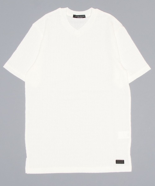 「CUSTOM CULTURE」 半袖Tシャツ 2 サックスブルー メンズ