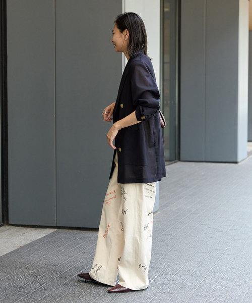 JOURNAL STANDARD ジャケット テーラードジャケット シアーTW
