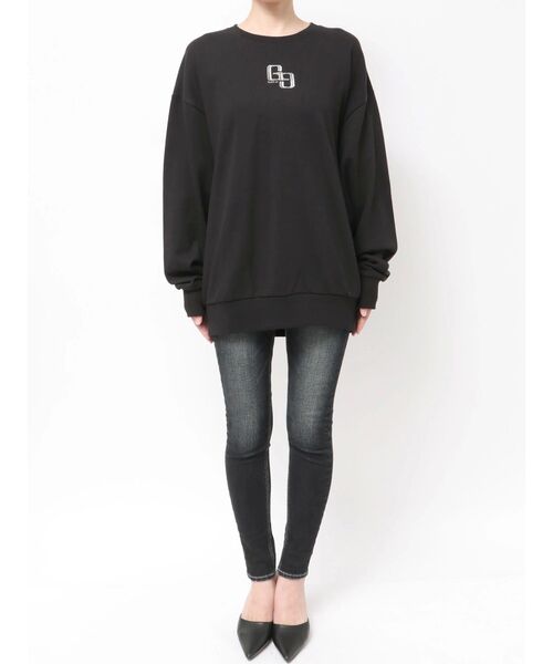 GYDA♡パーカー 紺とグレーセット GYDA ジェイダ ジップアップ パーカー レディース GYDA LOOSE