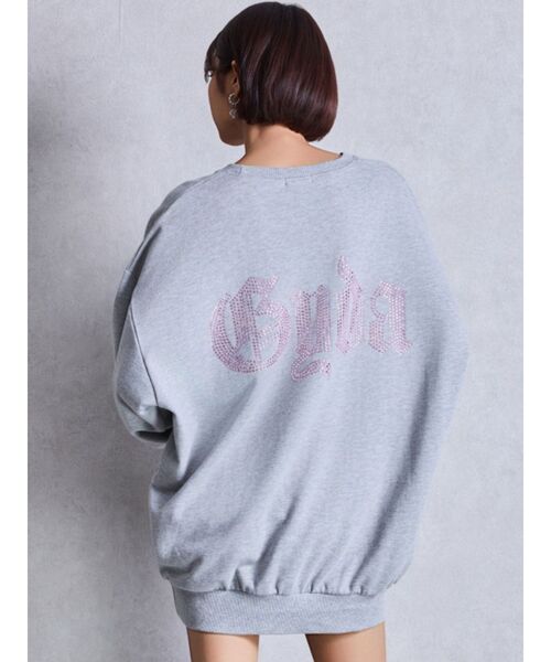 GYDA（ジェイダ） パーカー グレーはWEB限定カラー！GG BACK bijouプル
