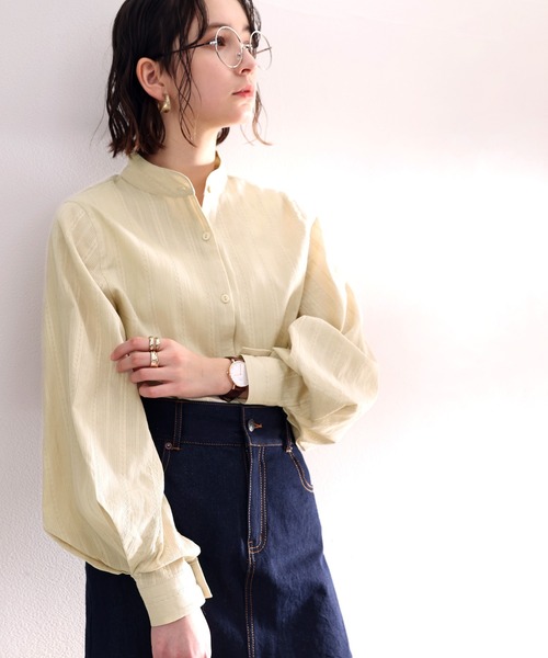 「classicalelf」 長袖ブラウス LARGE ホワイト レディース