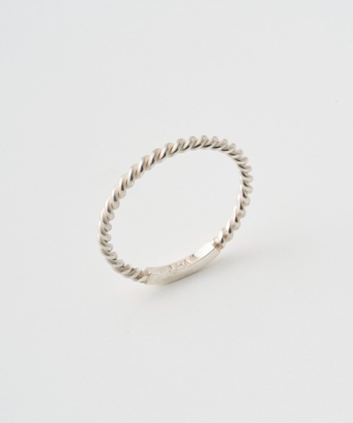 JUHA 指輪 リング RING - TWIST SILVER メンズ レディース
