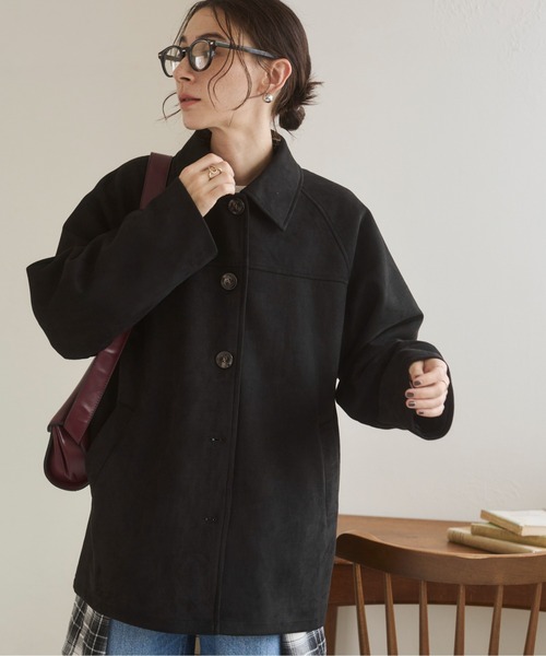 かめ⭐︎【新品未使用】 HANAE MORIALMA EN ROSE コート 新品未使用】 HANAE MORIALMA EN ROSE コート