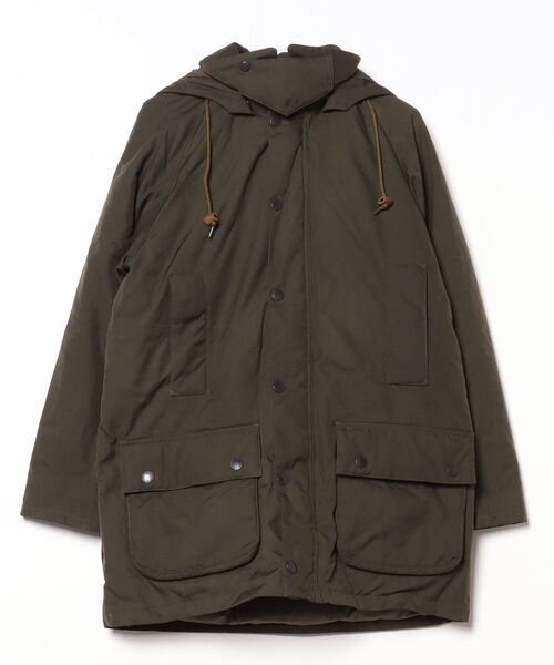Barbour（バブアー） ダウンジャケット 38 オリーブ メンズ : ZOZOTOWN
