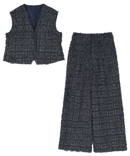 miette（ミエット） セットアップ FREE ネイビー レディース