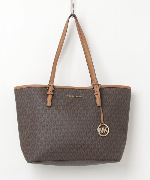 マイケルコース トートバッグ ブラウン MICHAEL KORS（マイケルコース） トートバッグ - ブラウン レディース
