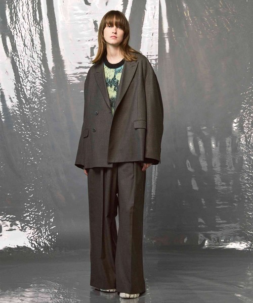 MAISON SPECIAL リネンシャンブレージャケット MAISON SPECIAL リネンシャンブレージャケット