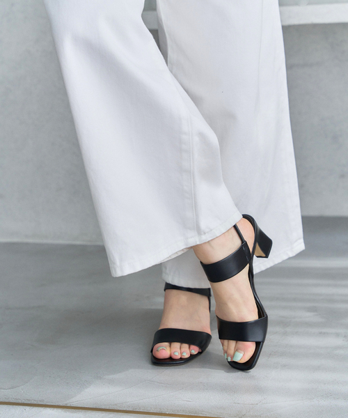 「LE TALON」 ヒールサンダル SMALL シルバー レディース_画像5