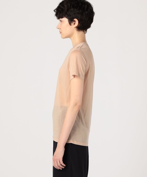 BASERANGE（ベースレンジ） tシャツ バンブー クルーネックプル