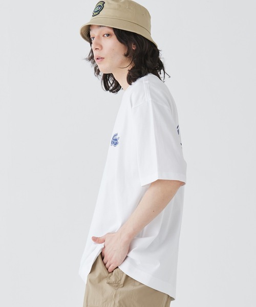 「LACOSTE」 半袖Tシャツ 5 ネイビー メンズ_画像5