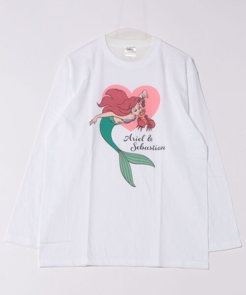 Disney（ディズニー） tシャツ 「 」 ロングスリーブTシャツ 25W10