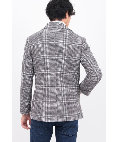 HIGH STREET（ハイストリート） pコート ピーコート ツイーディニット