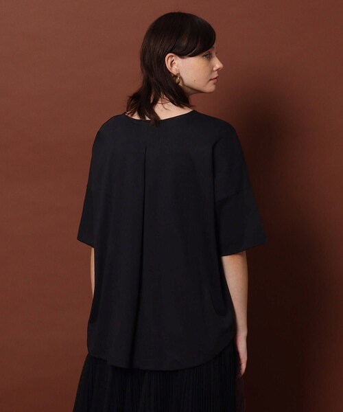 「DRESSTERIOR」 半袖カットソー 38 オフホワイト レディース_画像8