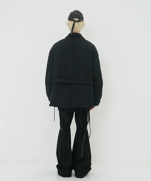 Tamme（タム） ブルゾン アウター 「TAMME」CHALK STRIPE QUILTING