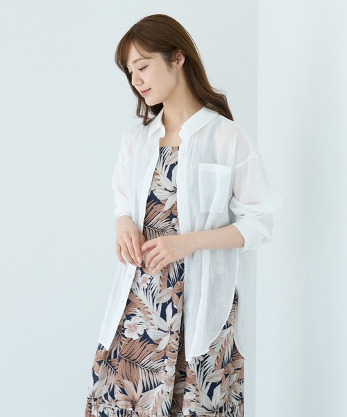 「Andemiu」 長袖シャツ FREE ブラック レディース_画像4