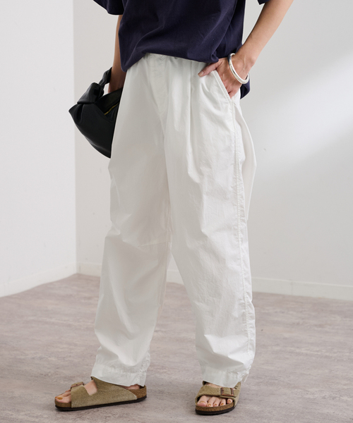 FRAMeWORK（フレームワーク） イージーパンツ 40 ホワイト レディース