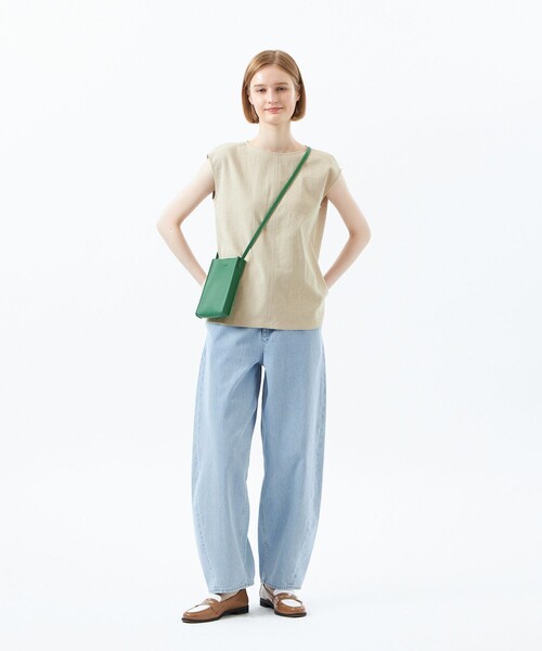 「MACKINTOSH PHILOSOPHY」 ノースリーブチュニック 36 ダークネイビー レディース_画像6