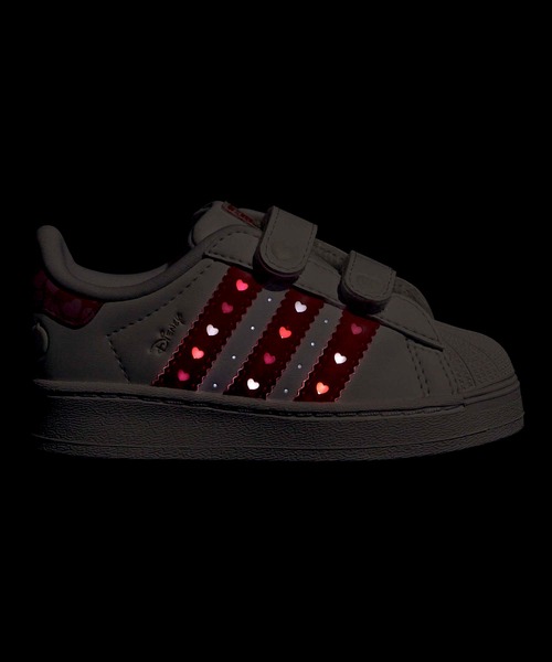 adidas（アディダス） スニーカー ディズニー スーパースター LED