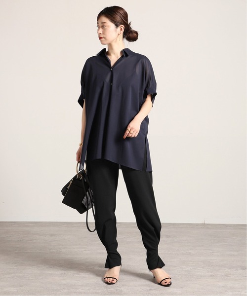 「VERMEIL par iena」 イージーパンツ 36 ブラック レディース_画像3