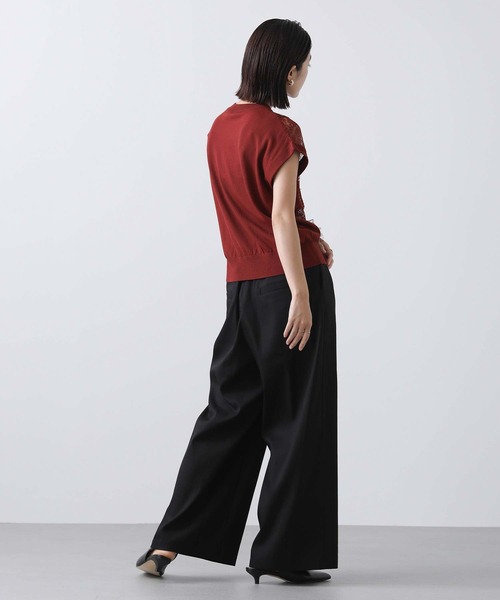 「Gready Brilliant」 「AuieF」イージーパンツ 36 パープル レディース_画像4