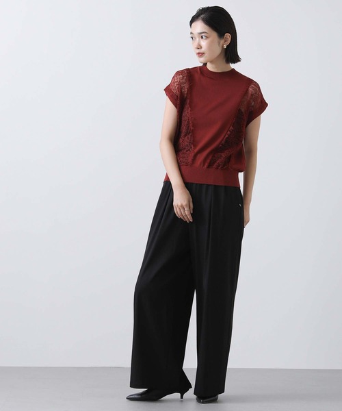 「Gready Brilliant」 「AuieF」イージーパンツ 36 パープル レディース_画像5