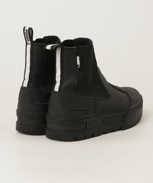 「PUMA」 ショートブーツ 24cm ブラック レディース_画像2