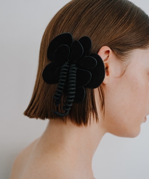 SYKIA ヘアバレッタ SYKIA（シキア） ヘアクリップ Nocturne Petal Barrette : ZOZOTOWN