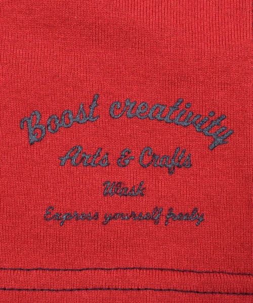 「WASK」 「KIDS」半袖Tシャツ 130cm レッド キッズ_画像6