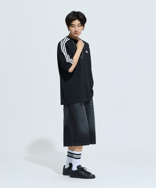 adidas（アディダス） tシャツ アディカラー スリーストライプス