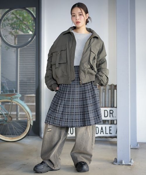 「PBLIM」 ブルゾン SMALL ブラウン レディース_画像5