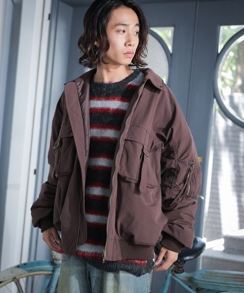 「PBLIM」 ブルゾン SMALL ブラウン レディース_画像8