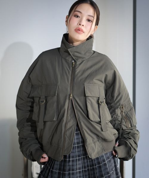 「PBLIM」 ブルゾン SMALL ブラウン レディース_画像9