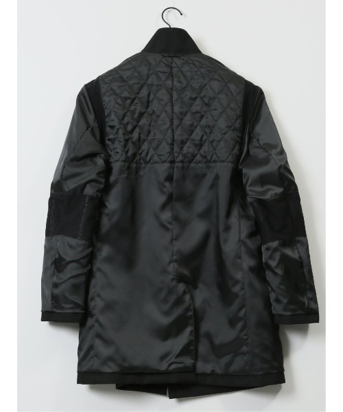 「TAKA-Q」 ステンカラーコート X-LARGE ブラック メンズ_画像7