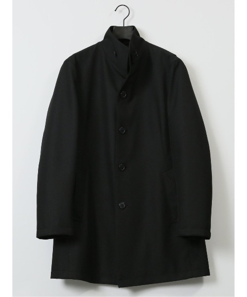 「TAKA-Q」 ステンカラーコート X-LARGE ブラック メンズ_画像9