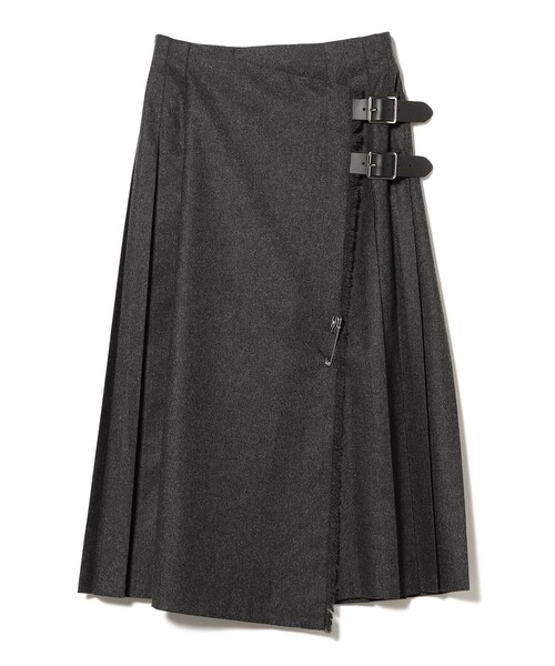 ONEILofDUBLIN 別注ラップスカート オニール オブ ダブリン O'NEIL OF DUBLIN スカート ウール100% ロング