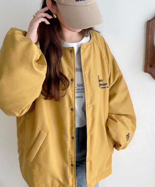 「Java」 ジャケット X-LARGE ベージュ レディース_画像7