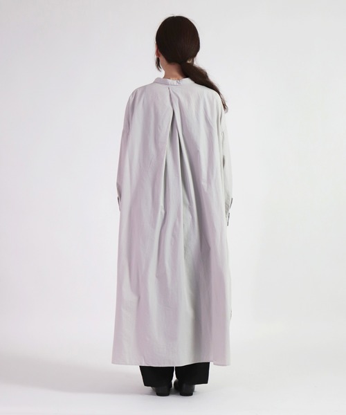 「Brocante」 長袖ワンピース 2 ブルー レディース_画像3