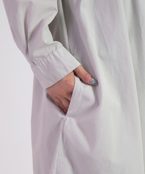 「Brocante」 長袖ワンピース 2 ブルー レディース_画像7