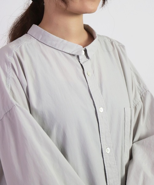 「Brocante」 長袖ワンピース 2 ブルー レディース_画像8