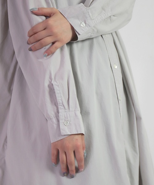 「Brocante」 長袖ワンピース 2 ブルー レディース_画像9