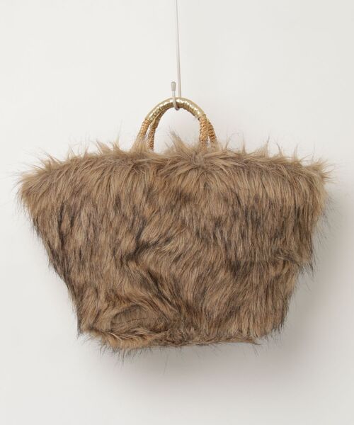 「MUVEIL」 ハンドバッグ - ベージュ レディース_画像2