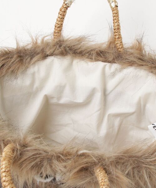 「MUVEIL」 ハンドバッグ - ベージュ レディース_画像4