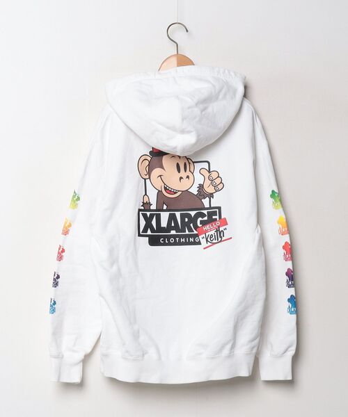 XLARGE（エクストラ ラージ） プルオーバーパーカー LARGE ホワイト 